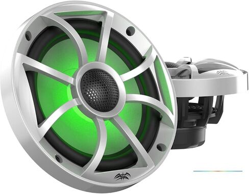 wet sounds | Recon 6-S | High Output Component Style 6.5" Marine Coaxial Speakers with Silver Grille in Saudi Arabia
