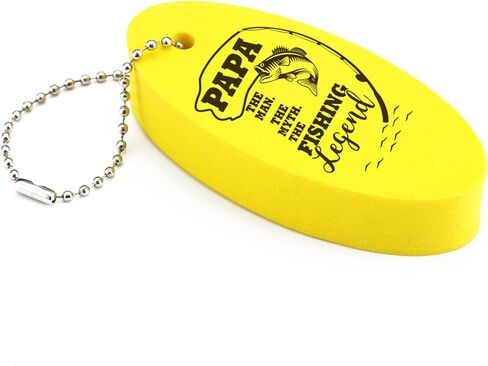 بابا صياد رغوة المفاتيح العائمة المفاتيح قارب، أبي الصيد العائمة مفتاح سلسلة، هدية الصيد مضحك لصياد الأب بابا الرجال الغوص in Kuwait