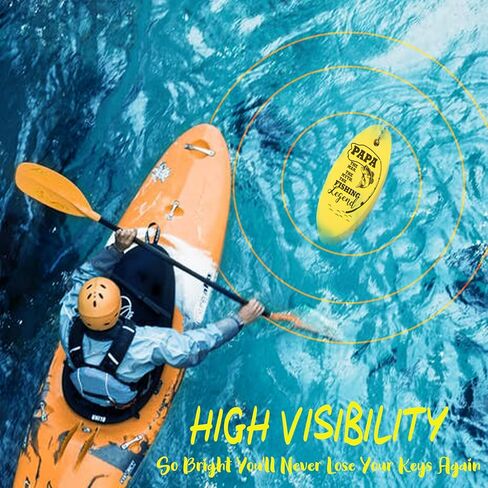 بابا صياد رغوة المفاتيح العائمة المفاتيح قارب، أبي الصيد العائمة مفتاح سلسلة، هدية الصيد مضحك لصياد الأب بابا الرجال الغوص in Kuwait