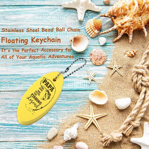 بابا صياد رغوة المفاتيح العائمة المفاتيح قارب، أبي الصيد العائمة مفتاح سلسلة، هدية الصيد مضحك لصياد الأب بابا الرجال الغوص in Kuwait