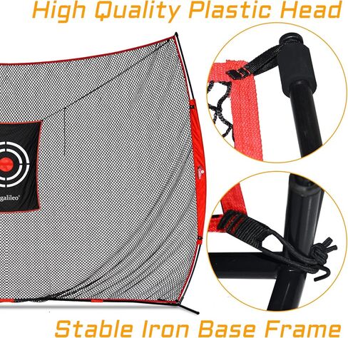 شبكة ممارسة الجولف، شبكة ضرب الجولف، نطاق القيادة للفناء الخلفي، شبكة جولف للفناء الخلفي 12X10FT مع حقيبة حمل مستهدفة in Kuwait