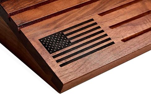 عرض العملات المعدنية لتحدي سطح المكتب من أعلام الشجاعة، يحمل 30 عملة معدنية عسكرية، 12 بوصة × 7.5 بوصة، حامل عملات مكون من 6 صفوف مصنوع في الولايات المتحدة الأمريكية بواسطة قدامى المحاربين، حامل عملات معدنية عسكرية بعلم الولايات المتحدة، هدية وطنية in Kuwait