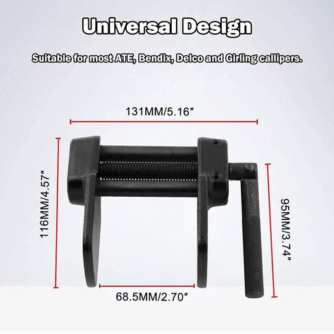 أداة ضغط فرجار الفرامل شديدة التحمل، وسادة فرامل قرصية، أداة ضاغط مكبس، عالمية متوافقة مع دراجة نارية السيارة in Kuwait