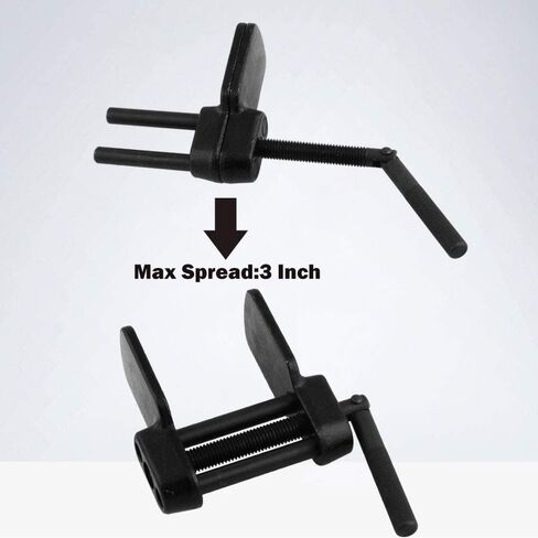 أداة ضغط فرجار الفرامل شديدة التحمل، وسادة فرامل قرصية، أداة ضاغط مكبس، عالمية متوافقة مع دراجة نارية السيارة in Kuwait