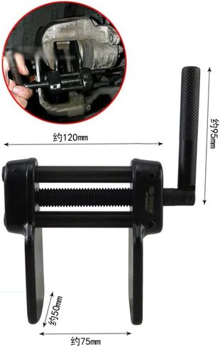 أداة ضغط فرجار الفرامل شديدة التحمل، وسادة فرامل قرصية، أداة ضاغط مكبس، عالمية متوافقة مع دراجة نارية السيارة in Kuwait