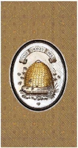 Celebrate the Home Lori Siebert مناديل غداء ورقية ثلاثية الطبقات، نحلة العسل، 20 قطعة in Kuwait