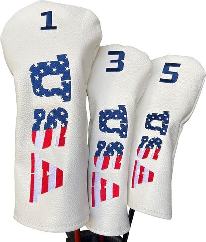 Golf Green Head Covers for Driver Fairway Woods in Saudi Arabia