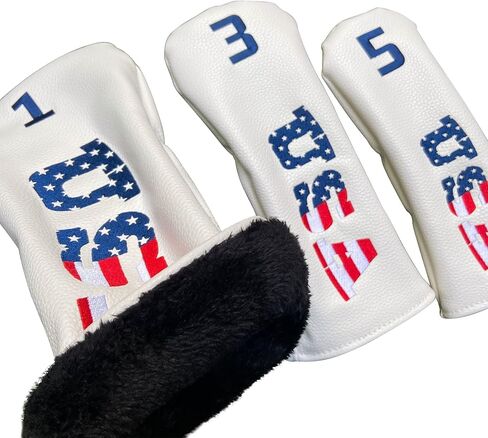 Golf Green Head Covers for Driver Fairway Woods in Saudi Arabia