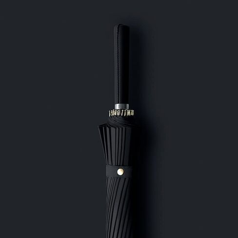 Meichoon Large Umbrella 24Ribs Strong Windproof Glassfiber Bumbersoll Long Handle Manual Business Golf Bumbershoot Outdoor Women Men Multiple Colors KS46 in Saudi Arabia