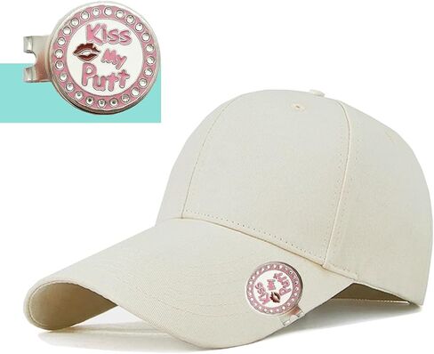 ONEDIGI Golf Ball Markers with Hat Clips Value Sets for Men Women Golfer, Removable Attaches Easily to Golf Cap Premium Gifts.Colorful Golf Ball Markers with Silver Color Golf Hat Clips. in Saudi Arabia