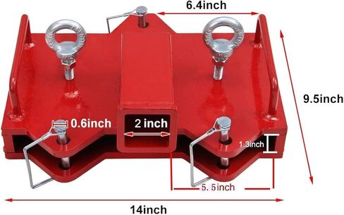 2 بوصة وصلة وصلة الرافعة الشوكية محول شوكة البليت المزدوج in Kuwait