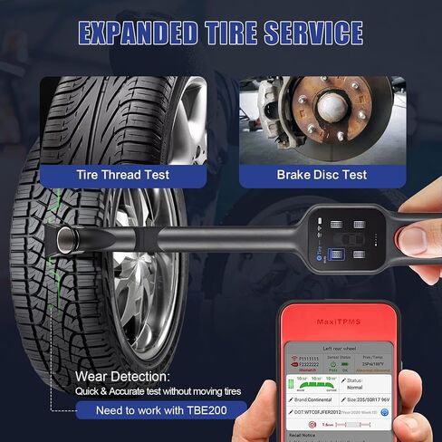 أداة برمجة Autel MaxiTPMS ITS600 (E) TPMS، نسخة مطورة 2024 من TS508/TS508WF/TS601، إعادة تعلم/تحديث/تشخيص TPMS، تشخيص ECM مع 4 خدمات، العمل مع TBE200 (E) لفحص الإطارات in Saudi Arabia