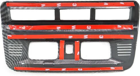 Carbon Fiber Roof Reading Light Lamp Cover Trim Kit Compatible with 2020-2022 Ch-evy C8 Corvette 21-KWT81-005 in Saudi Arabia