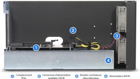 Echo I Desktop (توسيع بطاقة PCIe ذات فتحة واحدة للبطاقات كاملة الحجم) in Kuwait
