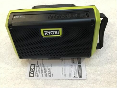 Ryobii PAD01B 18V 18 Volt One+ مكبر صوت بلوتوث محمول مع منفذ شحن USB in Kuwait
