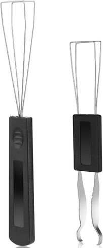 2 قطعة Keycap مجتذب الفولاذ المقاوم للصدأ لوحة المفاتيح مجتذب Keycap أداة إزالة الصواميل مزيل أغطية المفاتيح للوحة المفاتيح الميكانيكية إزالة أدوات التثبيت in Saudi Arabia