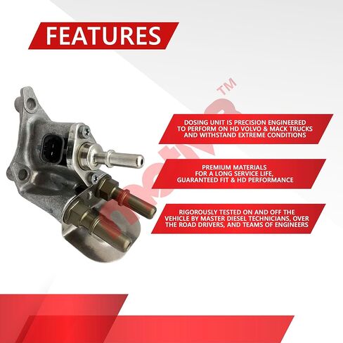 DEF Dosing Unit - For D13 VNL Volvo and Mack Truck 22391563, 21577030 & 21243945 / Doser Compatible with BOSCH Denoxtronic 2.2 System 0444043087 in Kuwait