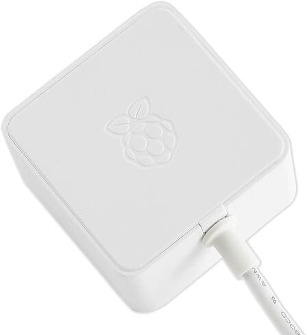 مزود طاقة Raspberry Pi بقدرة 15 وات USB-C في الولايات المتحدة - أبيض in Saudi Arabia