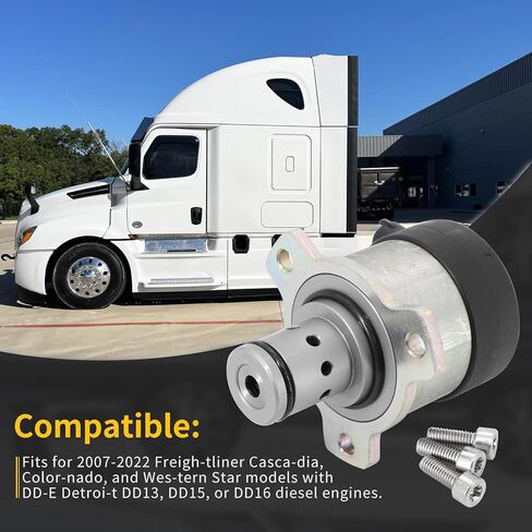 منظم صمام التحكم في كمية مضخة الوقود من KIPA A0000900069 استبدال لمحركات الديزل 2007-2022 Freightliner Cascadia Colornado Western Star DDE Detroit DD13 DD15 DD16 in Kuwait