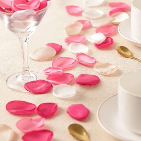 DJBM Silk Rose Petals 200PCS Flower Girl Scatter Petals for Wedding Flower Decoration Aubergine in Saudi Arabia