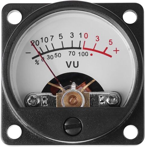 YWBL-WH 2PCS 12-15V/300mA VU Meter Warm Back Light Recording+Audio Level Amp with Driver Board, Electric Energy and Measuring Instruments in Saudi Arabia