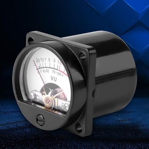 YWBL-WH 2PCS 12-15V/300mA VU Meter Warm Back Light Recording+Audio Level Amp with Driver Board, Electric Energy and Measuring Instruments in Saudi Arabia