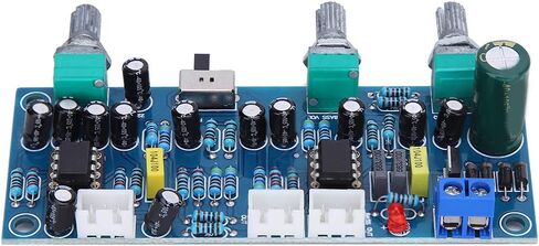 Walfront Preamp Board PreAmp Low Pass Filter Amplifier لوحة دائرة لمضخم صوت 2.1 قناة، والمحاثات، والملفات والمرشحات in Saudi Arabia