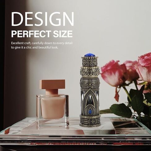 FRCOLOR 1pc Dubai Perfume Bottle Glass Containers Eye Drop Bottle Vintage Perfume Bottle Travel Container Empty Perfume Bottle Empty Bottle Arab Perfumes Retro Perfume Bottle Liquid Bottle in Saudi Arabia