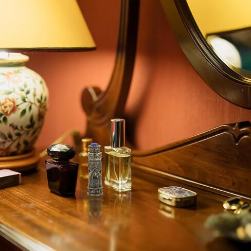 FRCOLOR 1pc Dubai Perfume Bottle Glass Containers Eye Drop Bottle Vintage Perfume Bottle Travel Container Empty Perfume Bottle Empty Bottle Arab Perfumes Retro Perfume Bottle Liquid Bottle in Saudi Arabia