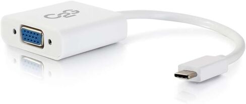 C2G USB Adapter, HDMI Adapter, 4K, USB C to HDMI, Audio/Video Adapter Converter with Power Delivery, White, Cables to Go 29532 in Saudi Arabia
