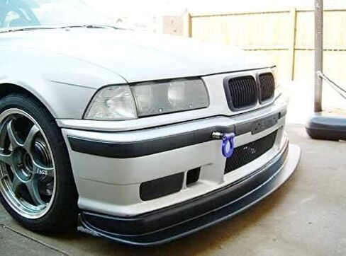 iJDMTOY حلقة خطاف سحب بنمط السباق الأحمر متوافقة مع BMW 1 3 5 Series X5 X6 (E36 E39 E46 E90 E92، إلخ)، متوافقة مع Mini Cooper (R52 R56 R57 R58 R59، إلخ) in Saudi Arabia