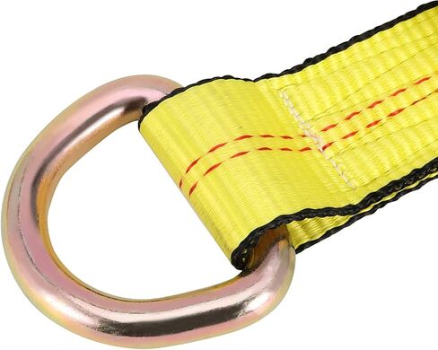 JOIKIT 4 Pack 2 Inch x 8.2 Ft Lasso Tow Strap with D Ring Auto Tie Down for Wheel Lift, Wrecker, Rollback, Tow Truck in Saudi Arabia