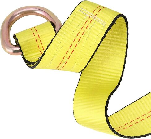 JOIKIT 4 Pack 2 Inch x 8.2 Ft Lasso Tow Strap with D Ring Auto Tie Down for Wheel Lift, Wrecker, Rollback, Tow Truck in Saudi Arabia