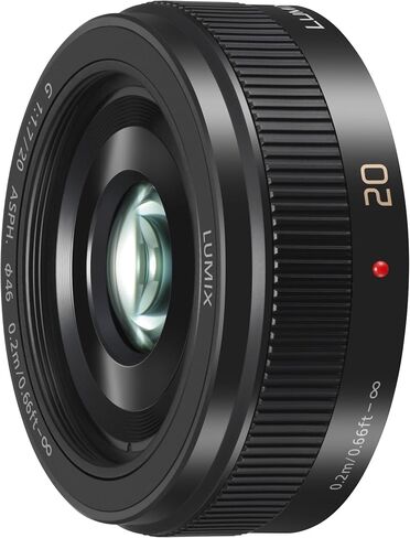 عدسة باناسونيك لوميكس جي II، 20 ملم، F1.7 ASPH، مرآة مايكرو فور ثيردز، H-H020AK (متجددة) in Saudi Arabia