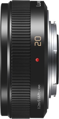 عدسة باناسونيك لوميكس جي II، 20 ملم، F1.7 ASPH، مرآة مايكرو فور ثيردز، H-H020AK (متجددة) in Saudi Arabia