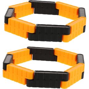 Yardwe 16pc Racing Track Road Barrier Mini Traffic Barrier Toys Rc Car Racing Accessory Drifting Rc Car Parts
