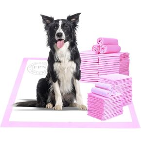 FPN Lavender Scented Pet Toilet Training Pads (24X24 Inches, Pack of 40) - Ultra Absorbent, Quick Dry, Leak-Proof Pad for Puppies, Dogs, and Small Pets | Dog 5-Layer Protection with Calming