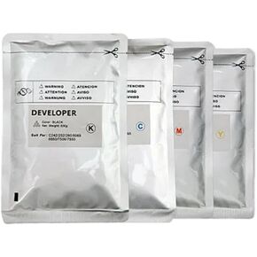 1PCS C6550 Developer Compatible with C7550 C7500 C5065 C242 C252 C260 DC6550 Color Developer 500g(Y)