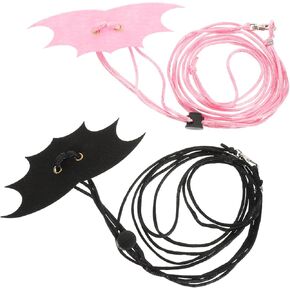 POPETPOP 2 Sets Outdoor Reptiles Leash for Small Iguanas and Squirrels Durable Traction Rope for Reptiles Stylish and Design for Pet Walks and Adventures