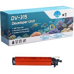 وحدة المطورين DV-315 متوافقة مع Konica Minolta Bizhub C250i C251i C300i C301i C360i C361i Printers ، قدرة 800000 صفحة ، مع رقاقة ، إخراج مستقر (4 حزم BK/M/Y)