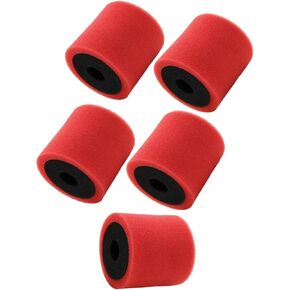 Air Filter Sponge 5PCS kit Red For 1/5 HPI RV Rofun KM BAJA Engines RC Parts