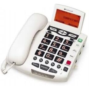 Clear sounds - cls-wcsc600 - amplified bigbutton spkrphone 50db white