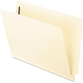 Pendaflex Manila End-Tab Fastener Folders، مقاس Letter، 2 مثبتات، مانيلا، قصة مستقيمة، 50/BX (H10U13)