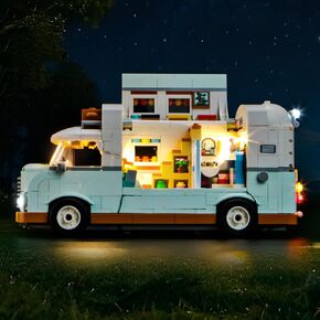 LED Lighting Compatible with Lego Friendship Camper Van Adventure, Light Kit Compatible with Lego 42663 Friendship Camper Van Adventure, NOT Included The Model Set