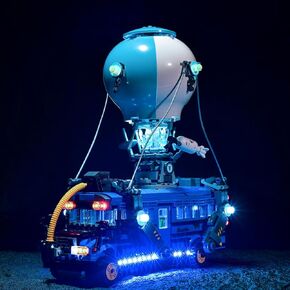 LED Light Kit for Building Set for Lego Fortnite Battle Bus 77073 Building Blocks Model (NOT Included The Model Set)