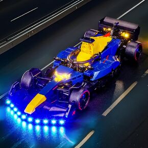 LED Lighting Compatible with Lego Speed Champions McLaren F1 Team MCL38 Race Car, Light Kit Compatible with Lego 77251, NOT Included The Model Set - JUST Lights
