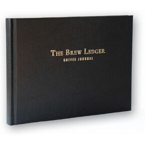 The Brew Ledger Coffee Journal, Espresso Settings Notebook, Dial In Espresso Faster, Coffee Note, A5 Wide