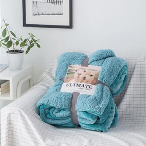 Blanket, Knitted Blanket, Warm, Fluffy Blanket, Large, Cute, Knee Blanket (Pattern 15, Single, 200 * 230cm)