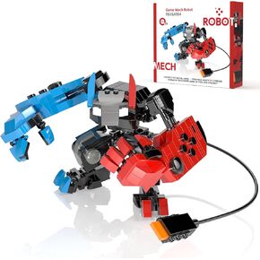 Games Controller Mech Building Block Set, Classic Robot Building Toy, Compatible with Lego Model Blocks Kits, Gift for Kids, Boys, Adults and Game Fans, Birthday Party Decorations Supplies (420 PCS)
