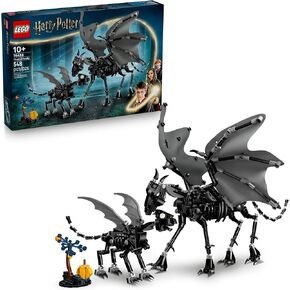 LEGO Harry Potter Thestral Family - Pretend Play Learning and Building Toy for Kids, Boys and Girls, Ages 10+ - Collectible Harry Potter Poseable Action Figures - Gift Idea for Birthdays - 76458